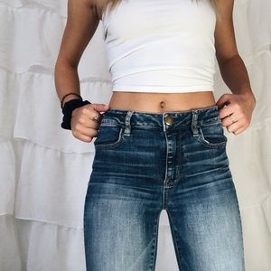 american eagle super stretch skinny jeans